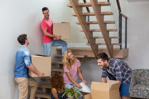Professional office relocation services in Queenspark with organized packing and moving