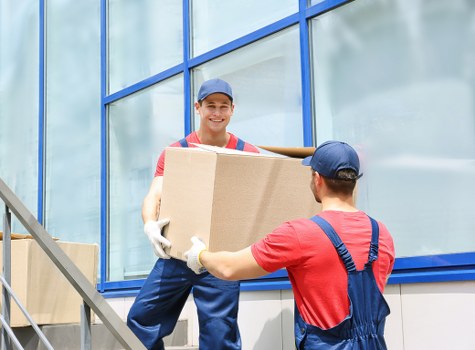 Professional office removals planning in Queenspark