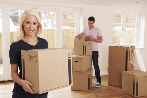 Example moving job for a townhouse with stairs and furniture volume