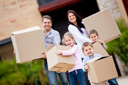 Queenspark Movers handling residential and commercial moving tasks
