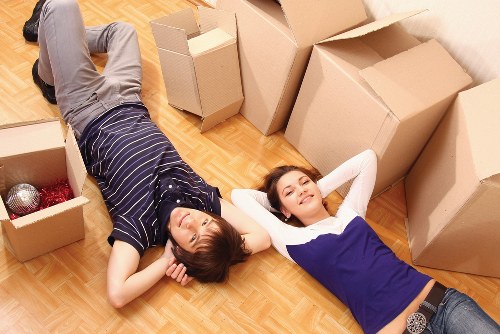 Office relocation and commercial removals in Queenspark with moving equipment
